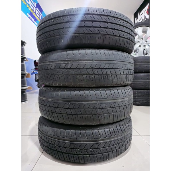 velg seken bekas murah berkualitas oem original nisan march ring 15 plus ban