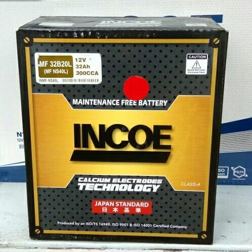 Aki Accu Kering Brio, Mobilio, Brv, Jazz, Freed, Incoe Mf Ns40L 32 Ah