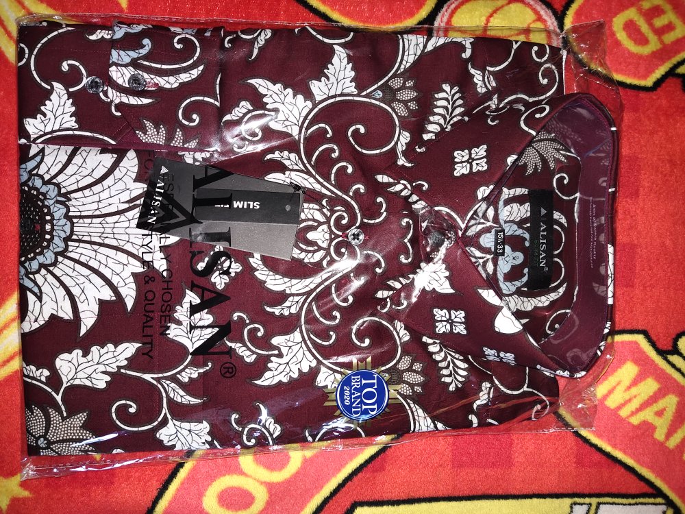 Kemeja Batik Panjang Alisan Slimfit 00153