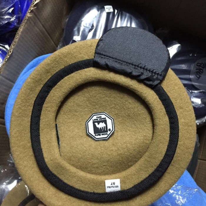New Topi Baret Ipdn, Camel Asli Onta Hitam Original