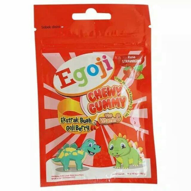 

Egoji gummy strowberry