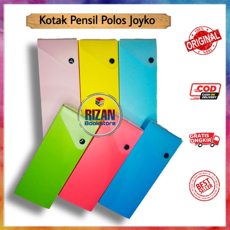 

Kotak Pensil Joyko Warna Polos