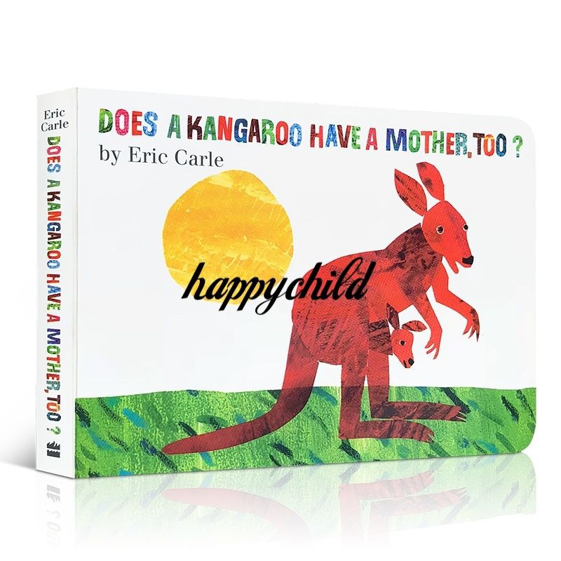 original does a kangaroo have a mother too by Eric carle/board buku/buku anak/buku impor/happychild