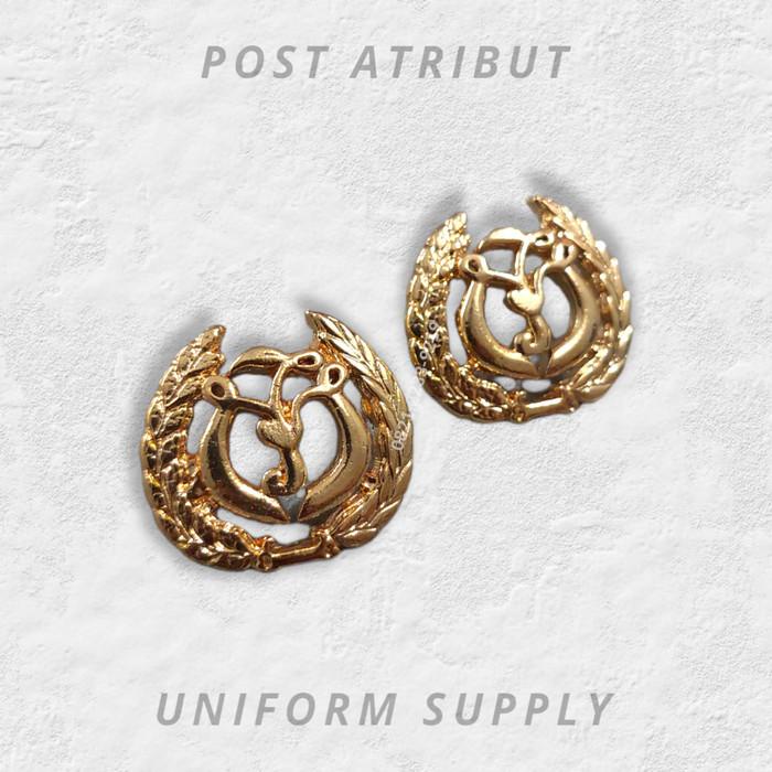 Uniform Kopsteken Poltekim / Korpsteken / Monogram Poltekim / Pin Kerah