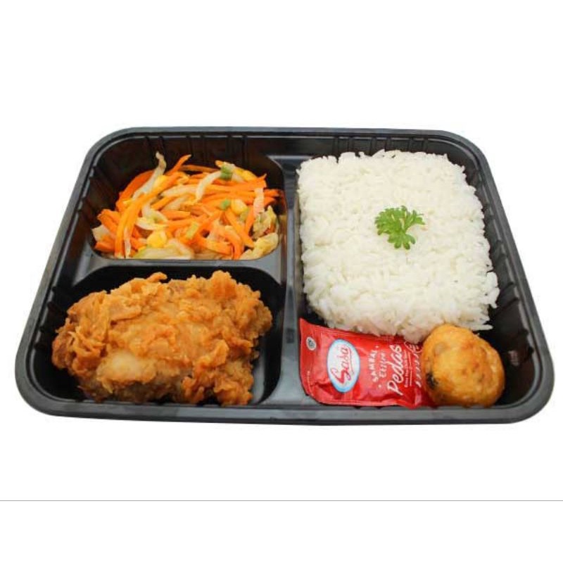 

Nasi Bento Ayam Krispy Termurah Halal