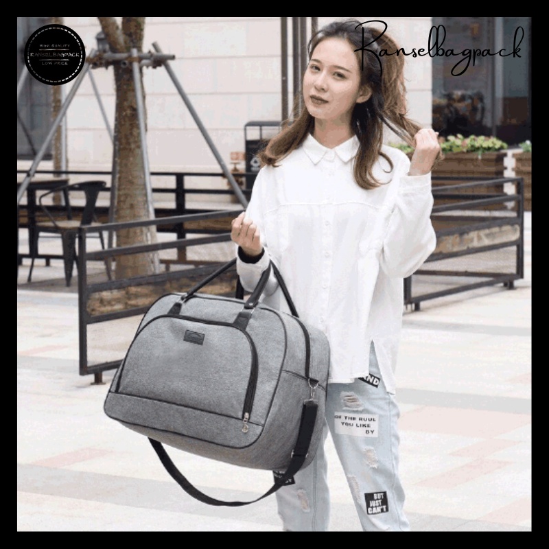 Tas Pakaian Mudik Pulang Kampung Travel Bag Jumbo Model Baru Kekinian Termurah Bagus Besar Import Lokal Original Fashion Stylish Bahu Jinjing  Perempuan Pria Wanita Cewek Cowok