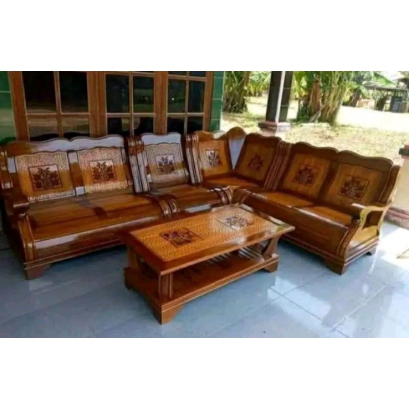 KURSI TULANG GAJAH KURSI TAMU ASLI JEPARA