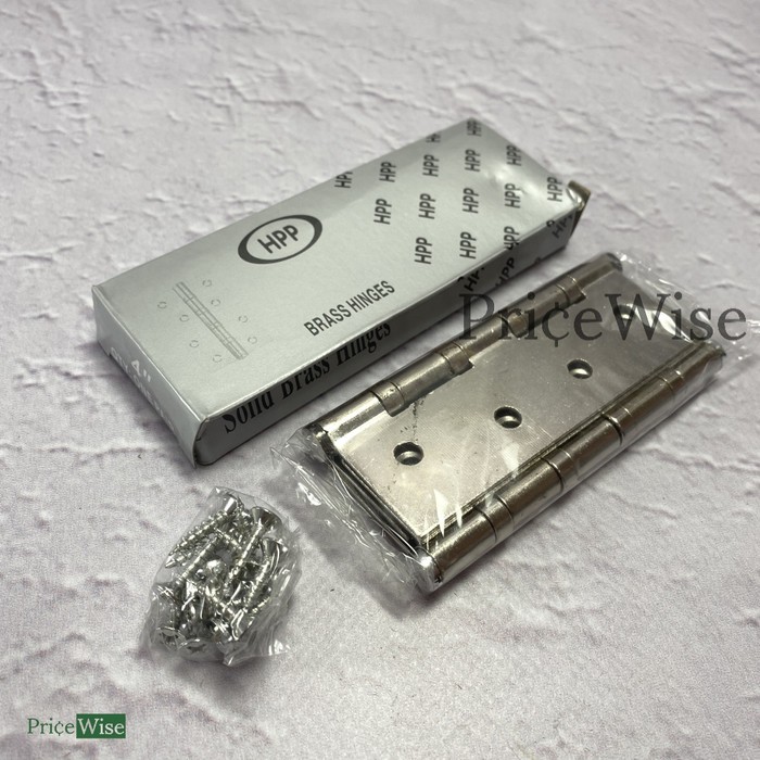 Engsel Besi 4" HPP / Engsel Pintu / Engsel Jendela / Brass Hinges