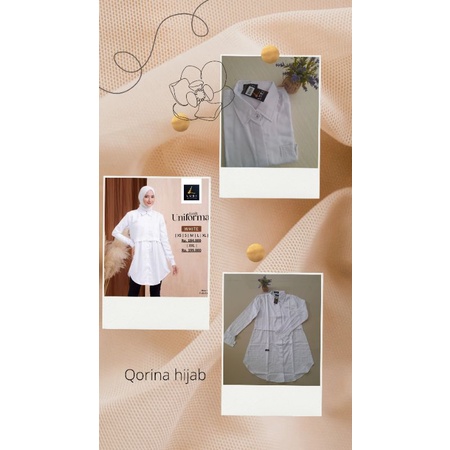 Tunik Putih / Atasan Putih / Tunik Lubi Uniforma