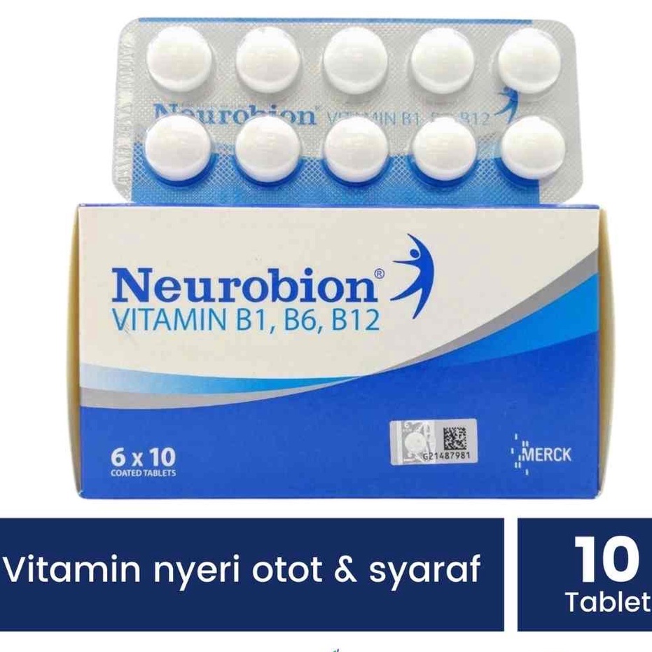 Neurobion Suplemen Vitamin B Saraf per Strip