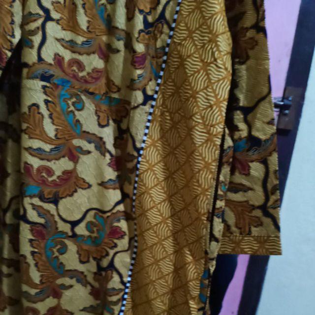 New Sriwedari Superjumbo(gamis Batik Jumbo,batik Bigsize,busana Wanita,batik Murah,batik Solo)