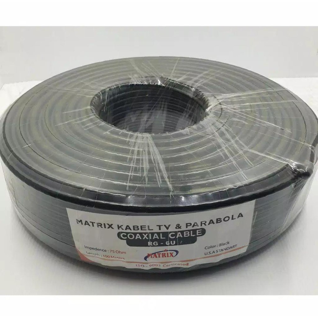 Kabel Matrix TV & Parabola  RG6 100m
