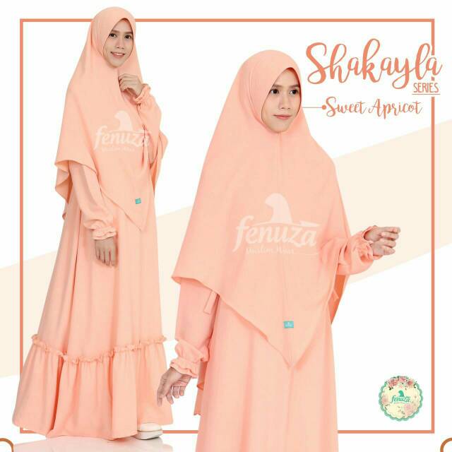 Gamis SHAKAYLA SET KHIMAR ZANITHA by FENUZA