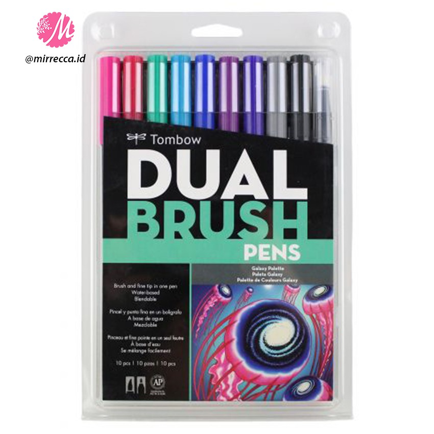 

TOMBOW ABT 10 COLORS SET GALAXY PALETTE SERIES DUAL BRUSH PEN ART COLLECTION | PENA KUAS GAMBAR