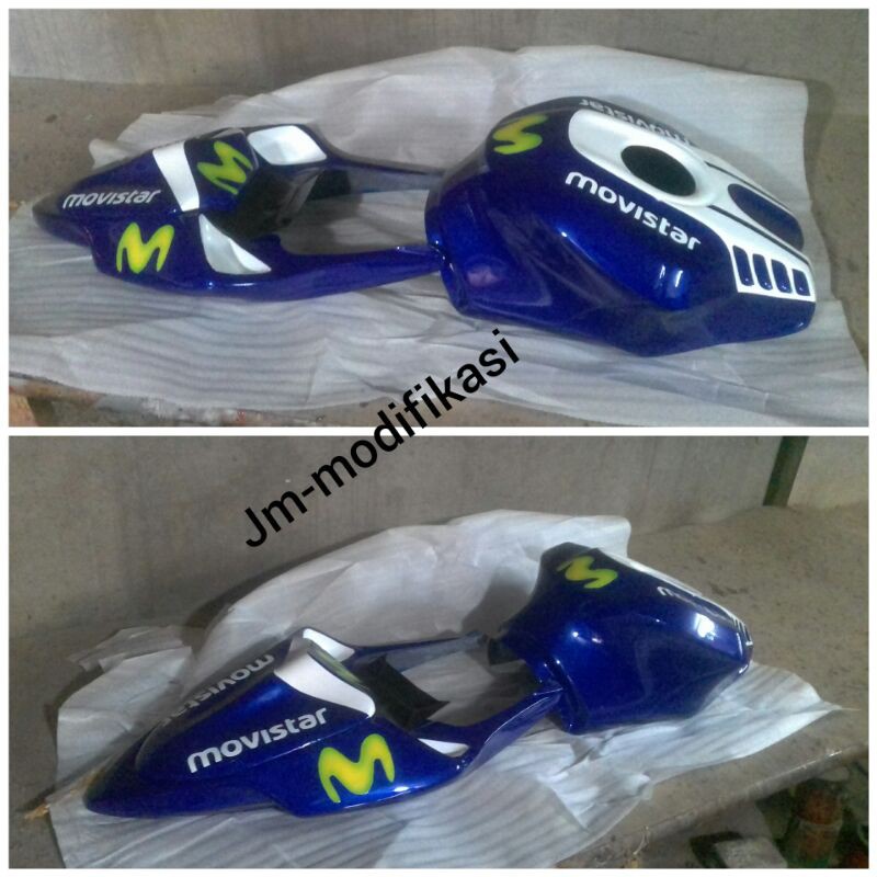 cover tengki paket body belakang R15 V2 Model ducati/R1/R25