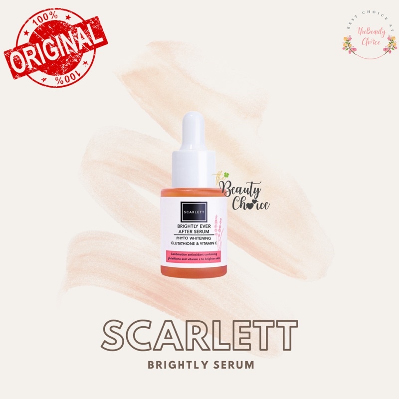 BPOM SCARLETT WHITENING BY FELICYA LOTION SHOWER GEL SCRUB SERUM JOLLY COFFEE POMEGRANATE BRIGHT-BRIGHT SERUM