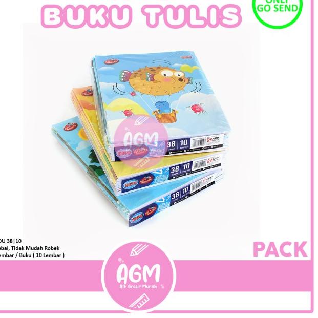 

✤ KHUSUS GOSEND INSTANT!! Buku Tulis Sidu 38 Lembar ✪