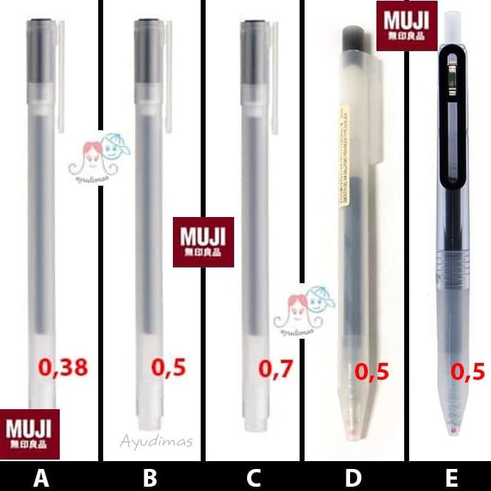 

SALE Muji Gel Ink Pen BLACK 0.5 or 0.38mm/PULPEN GEL/PULPEN LUCU/PULPEN 1 PACK/PENSIL WARNA/PENSIL 2B/PENGHAPUS JOYKO/PENGHAPUS LUCU/RAUTAN PENSIL PUTAR/RAUTAN ELEKTRIK/SPIDOL WARNA/SPIDOL PERMANEN/SPIDOL WHITEBOARD/CORRECTION TAPE