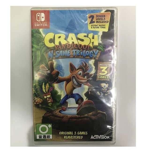 crash bandicoot 3 nintendo switch