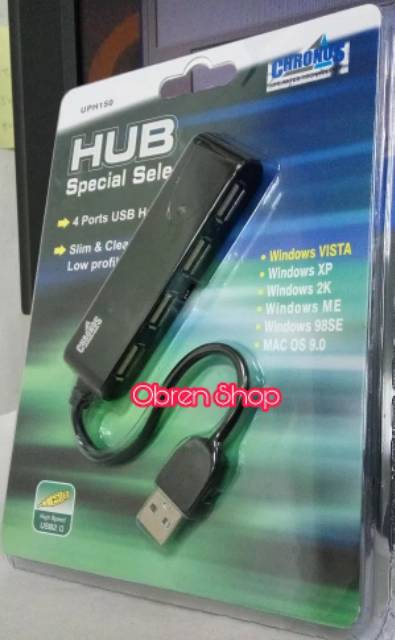 CHRONOS USB 2.0 HUB 4 PORT