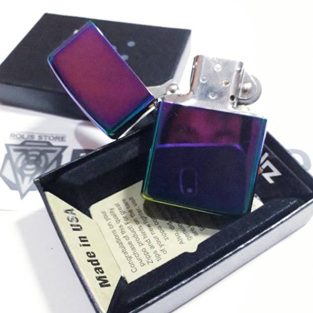 ZIPPO RAINBOW - ZIPPO PELANGI EKSLUSIF