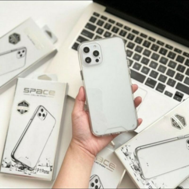 iphone X XS XR XS MAX premium clear case space Military