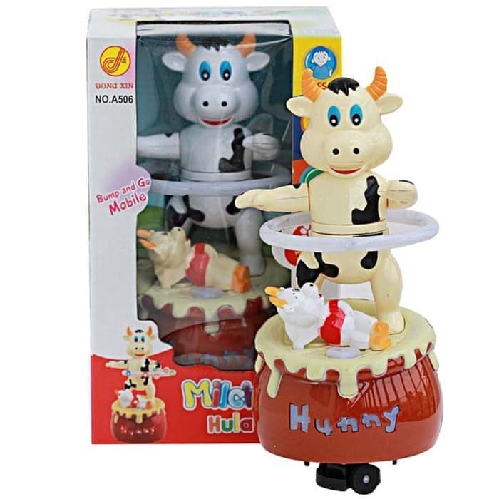  Mainan  Anak  Boneka Sapi Milch Cow Hula Hoop A506 H366 