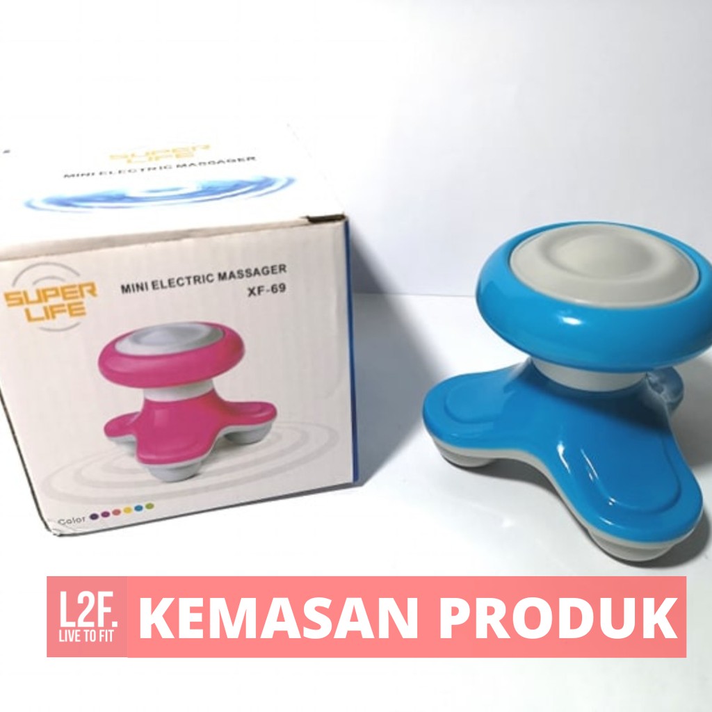 Alat Pijat Mini Elektrik Portable 3D Massager Massage MIMO USB GRATIS ONGKIR COD