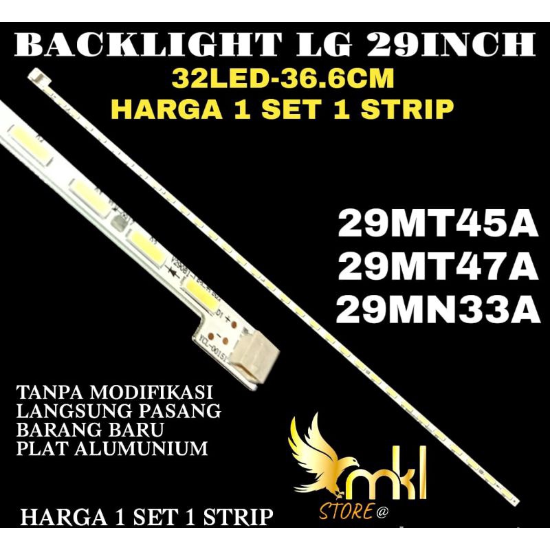 BACKLIGHT TV LED 29INCH LG 29MT45A-29MT47A-29MN33A BACKLIGHT TV LED 29INCH