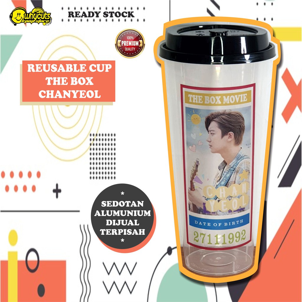 Reusable Cup The Box Chanyeol