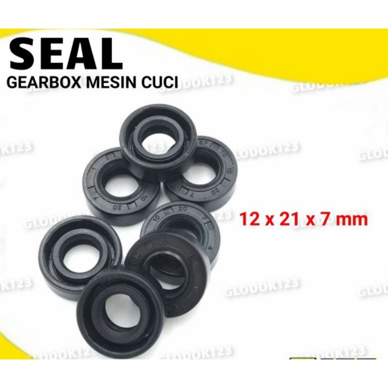 SEAL GEARBOX MESIN CUCI 12 X 21 X 7