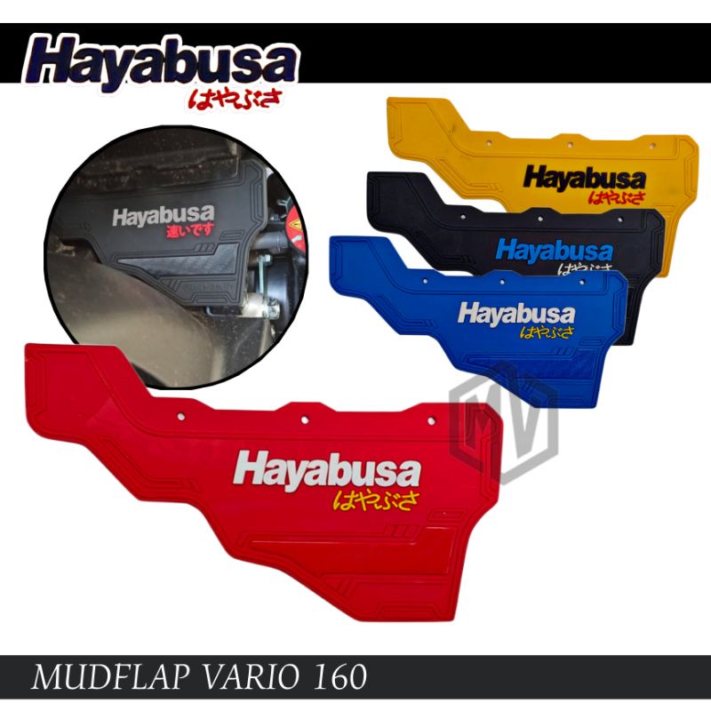 MUDFLAP VARIO 160 KARET PENAHAN LUMPUR VARIO 160 KARET KOLONG BELAKANG MOTOR VARIO 160