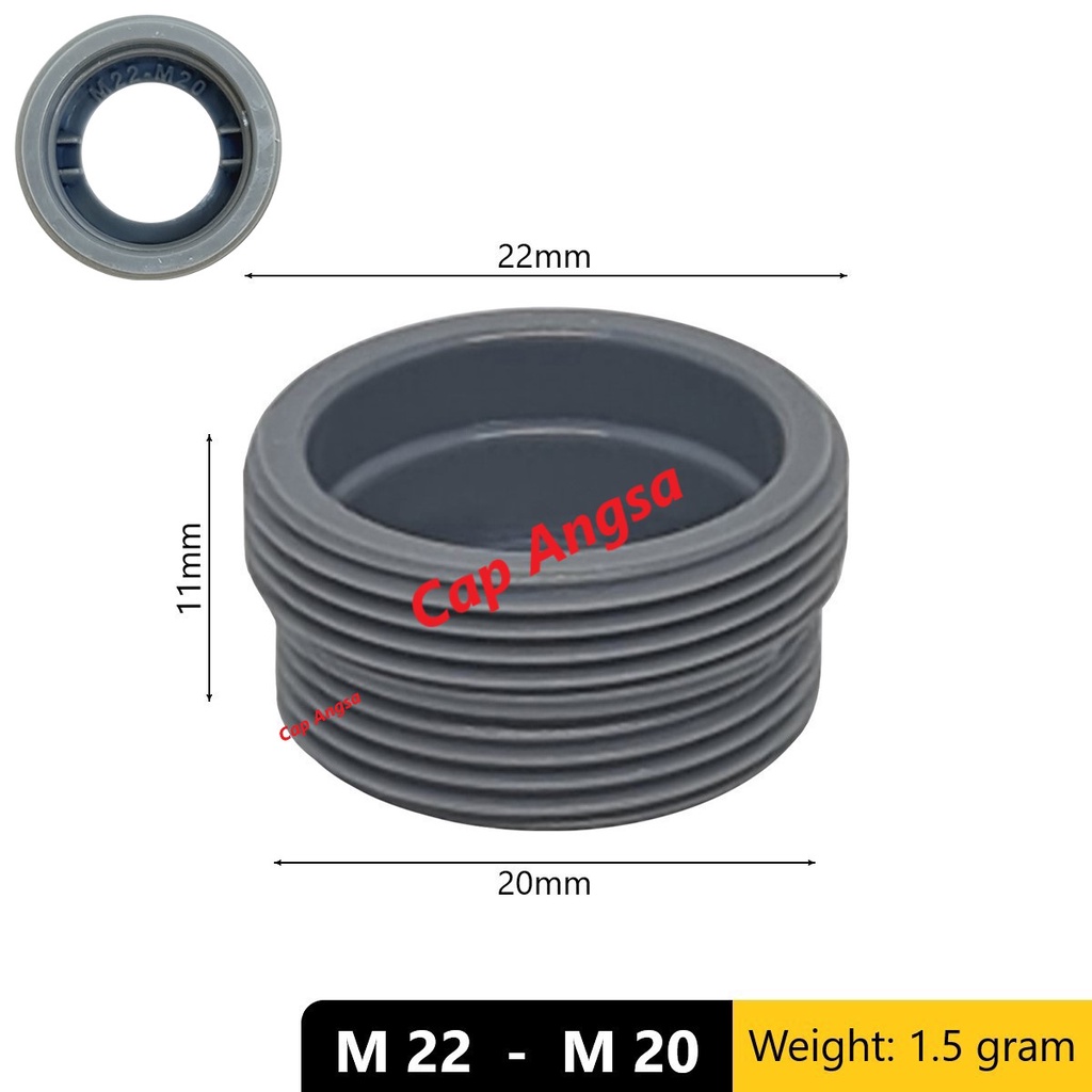 SAMBUNGAN KRAN ADAPTER DRAT DALAM SOK LUAR 5pcs KERAN SOKET KONEKTOR CONVERTER HOSE FILTER WASTAFEL 5 UKURAN