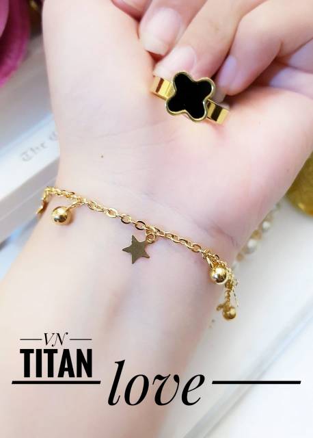 Titanium gelang dan cincin 2117i