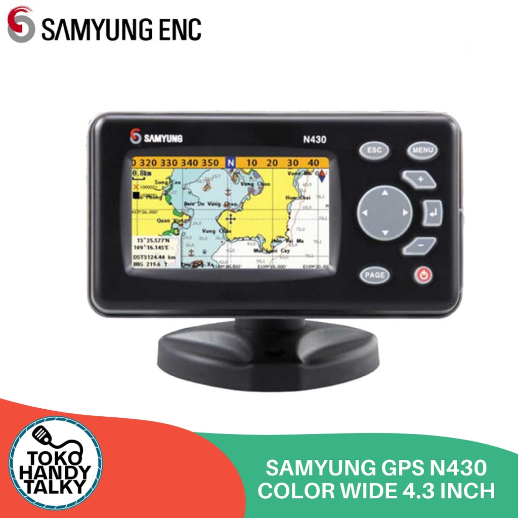 SAMYUNG GPS N430 COLOR WIDE 4.3 INCH NEW ORIGINAL GARANSI RESMI