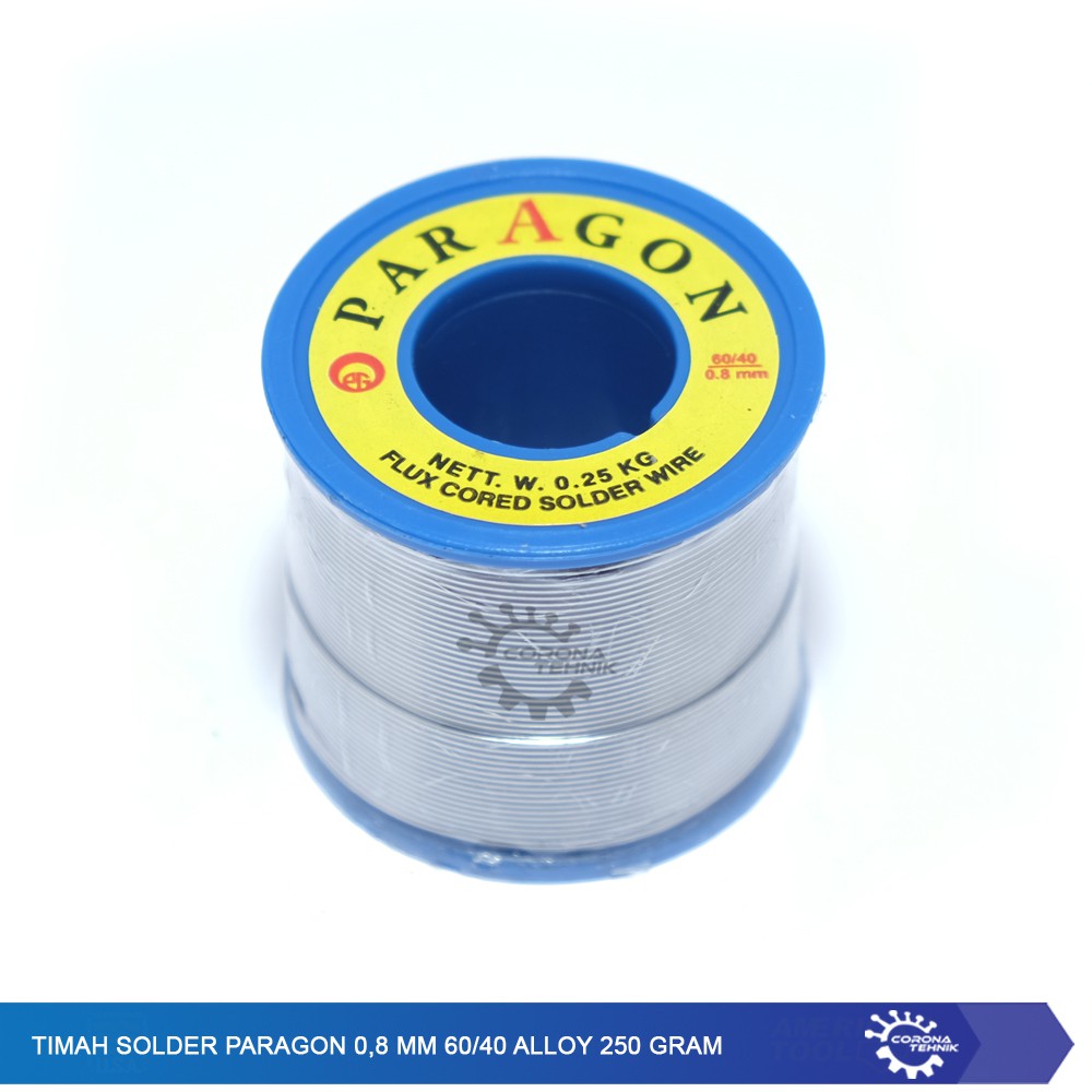 Timah Solder Paragon 0,8 mm 60/40 Alloy 250 Gram