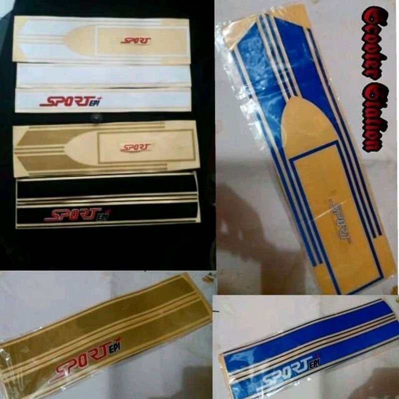 sticker striping vespa px sport