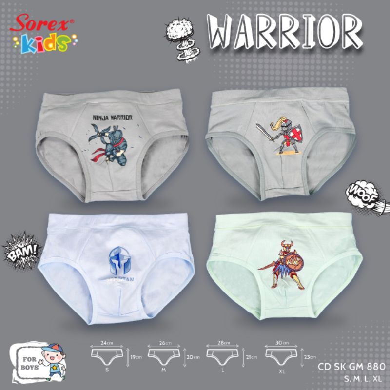 Celana Dalam CD Anak Pria Sorex GM 880