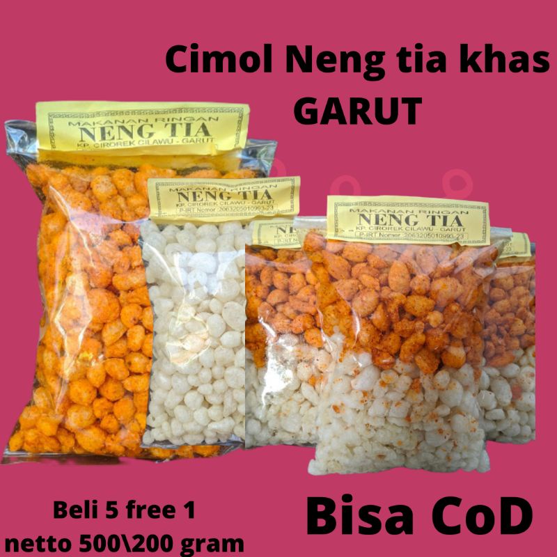

Cimol kering neng tia m 3 bungkus 15rb
