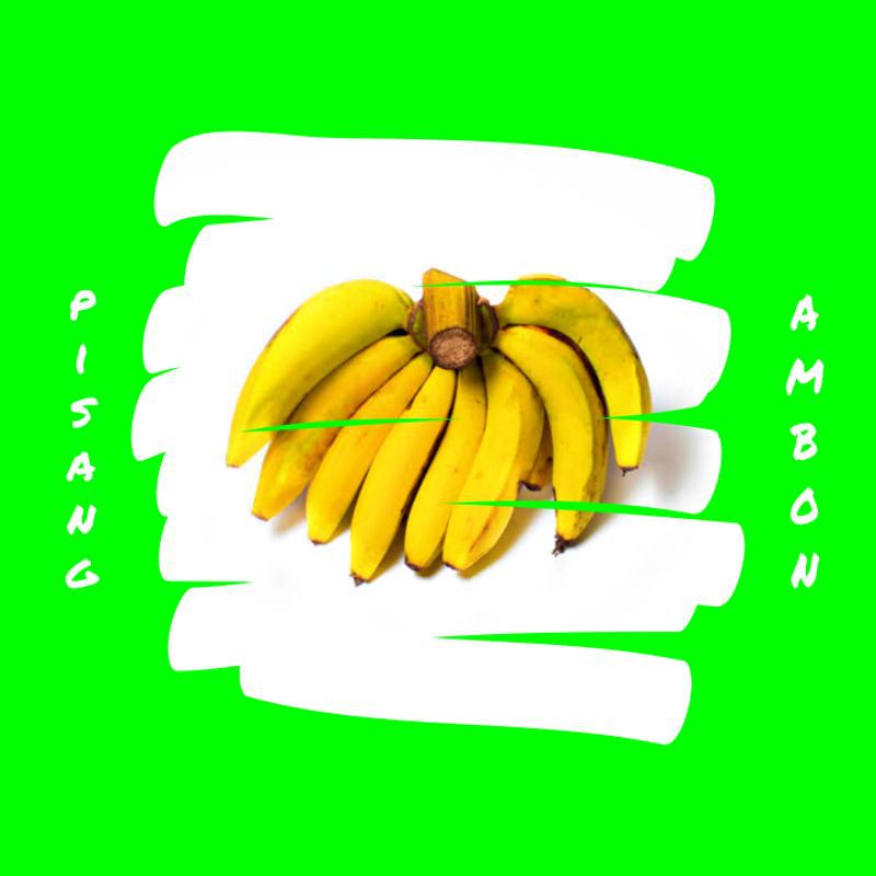 

pisang ambon manis segar