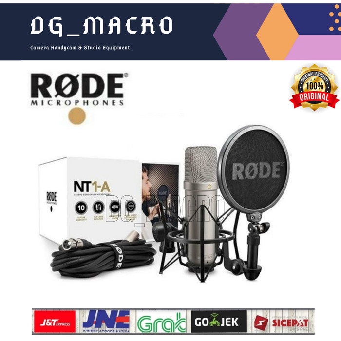 Rode NT1A Studio Microphone Recording - Mic Rode NT-1A