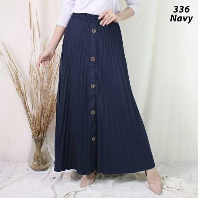 ROK KANCING PLISKET/ROK PLISKET KANCING/BUTTONED PLISKET/ROK  MAYUNG