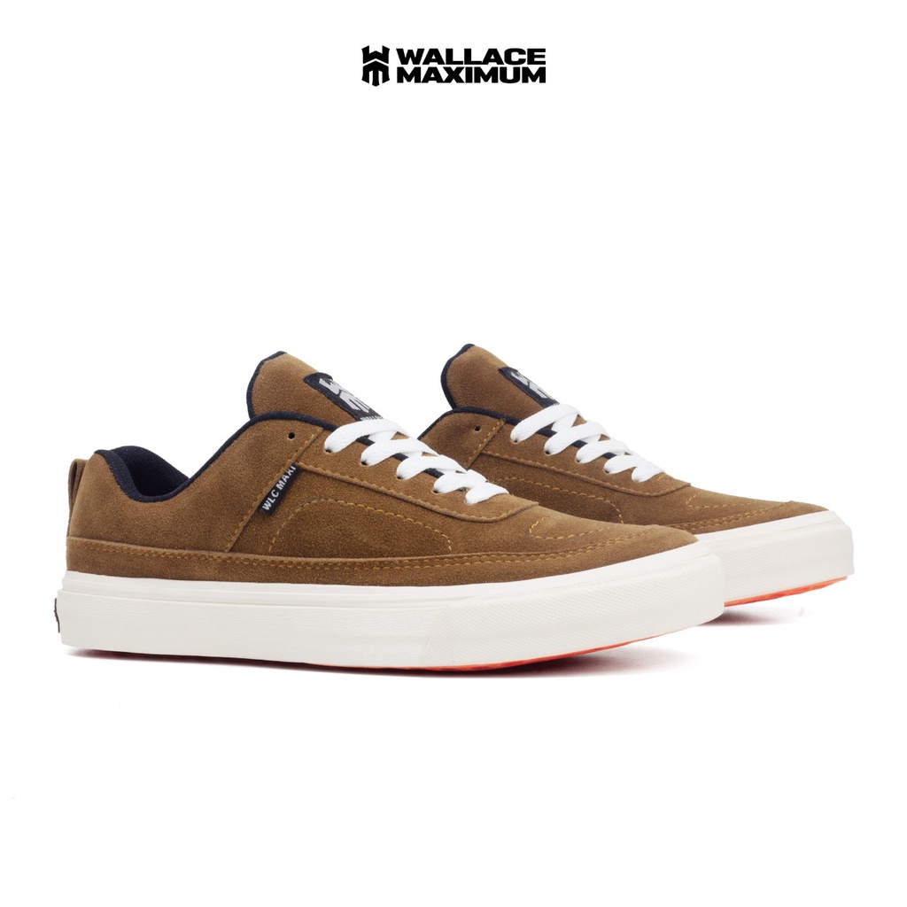 WaMa 39 - 43 Temfox Tan Sepatu Sneakers Pria Original Wallace Maximum