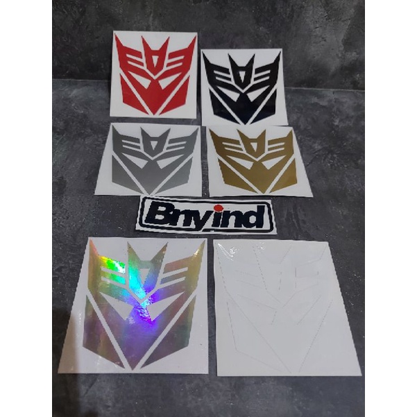 STICKER TRANSFORMERS V1 CUTTING