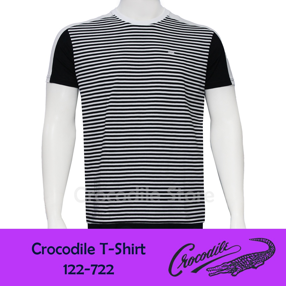 Kaos Oblong Motif Crocodile 122-722