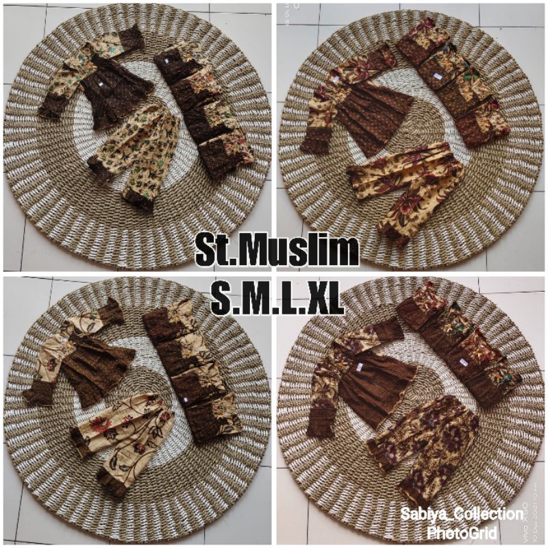 SETELAN MUSLIM ANAK BAJU MUSLIM ANAK / KONVEKSI SENDIRI / Setelan Batik Murah