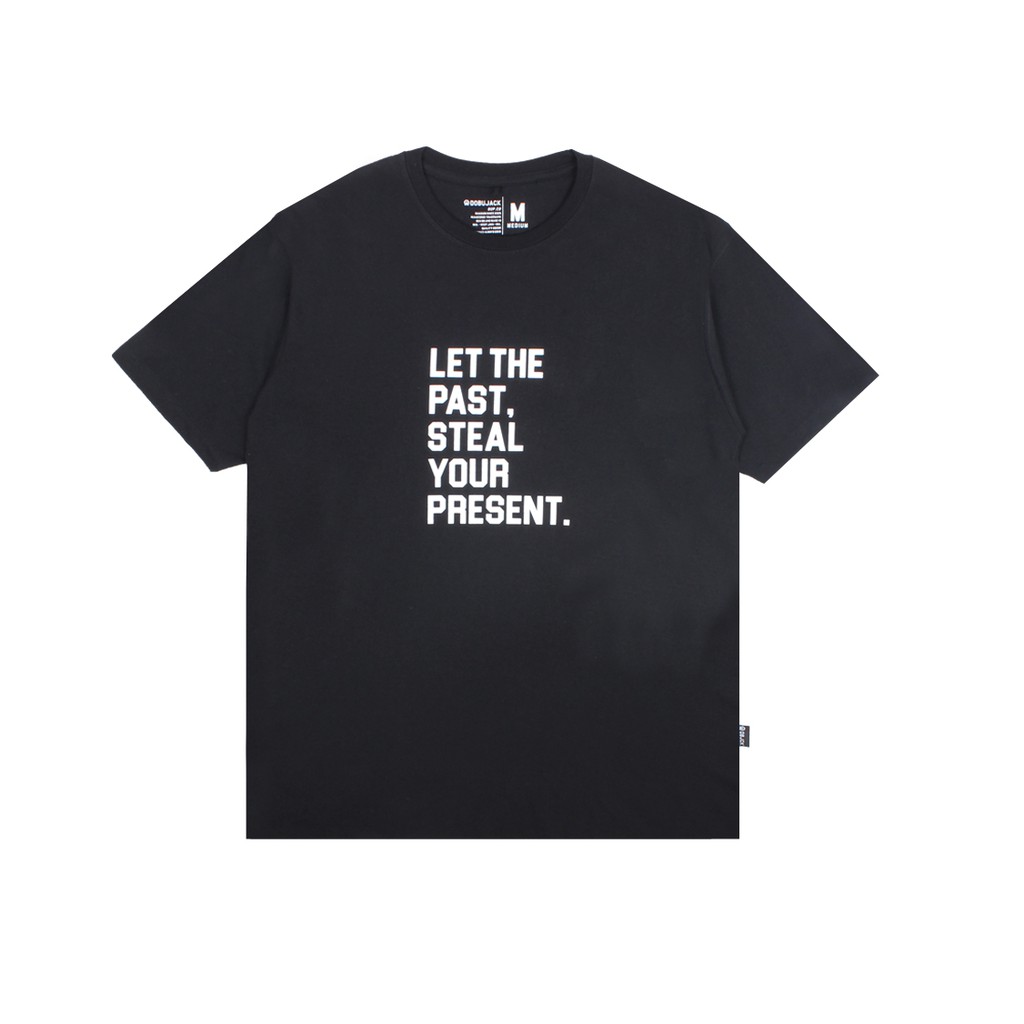 

Dobujack Tshirt Letpast Black Tees