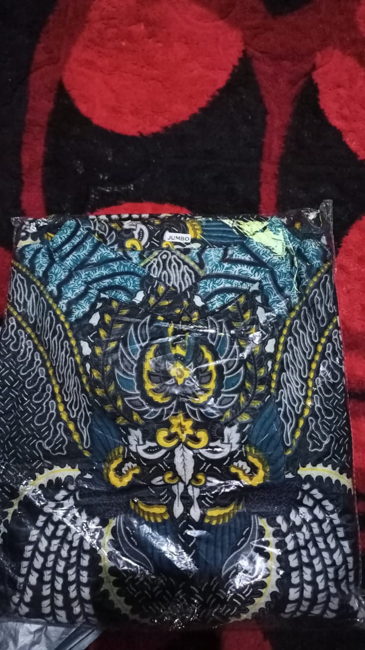 Batik Couple Maura Sania Ruffle Ori Ndoro Jowi Dnt M L Xl Xxl All Size
