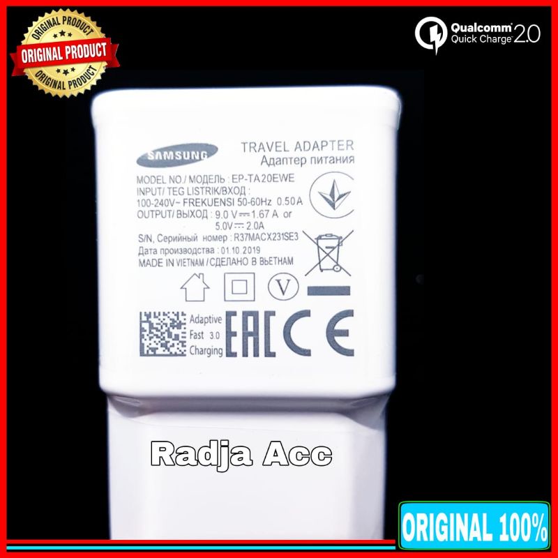 Charger Samsung Galaxy A13 A23 A03s A32 5G ORIGINAL 100% Fast Charging Type C 15W