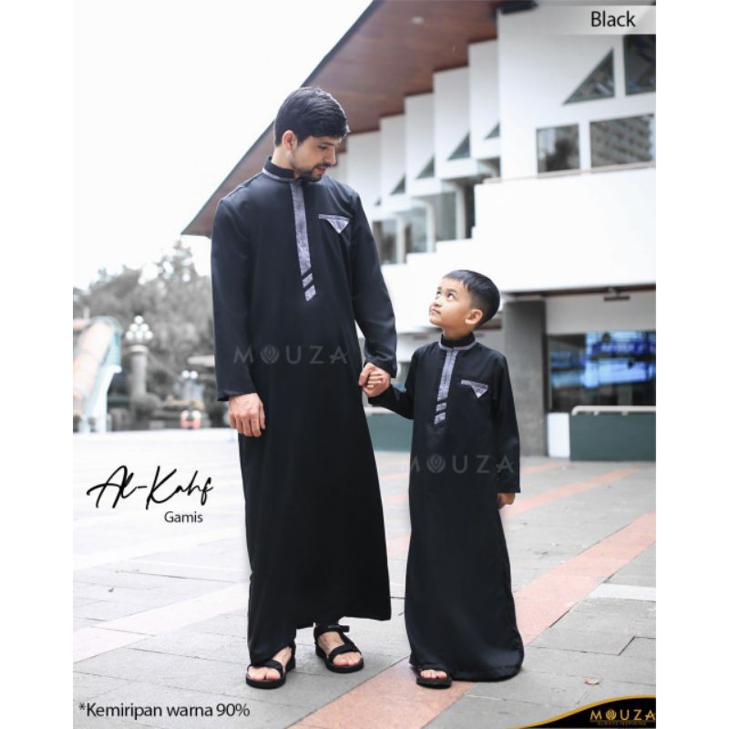 Mouza - Al-Kahf Jubah Gamis Pria Timur Tengah by Mouza / Jubah Gamis Lebaran Pria / Gamis Muslim